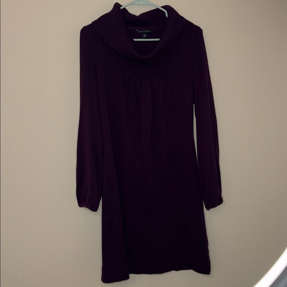Banana Republic Long Sleeve Cowlneck Knit Sweater Dress